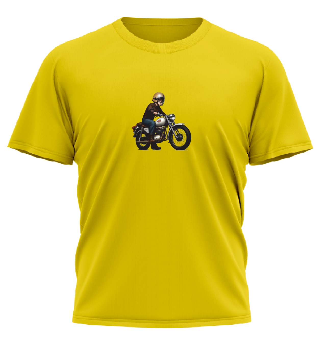 Dětské tričko s potiskem holčičky na moto