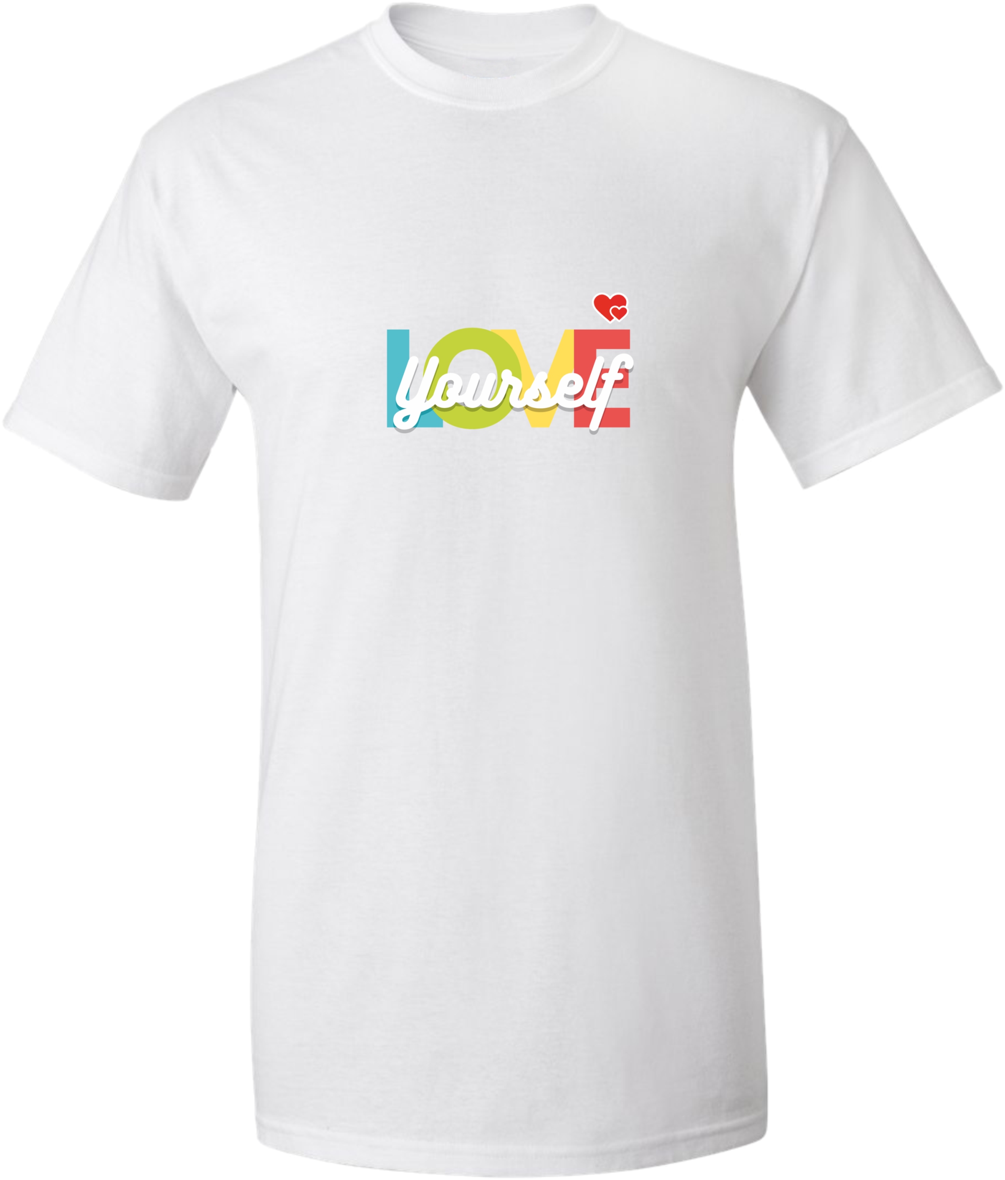 Unisex tričko s nápisem Love Yourself