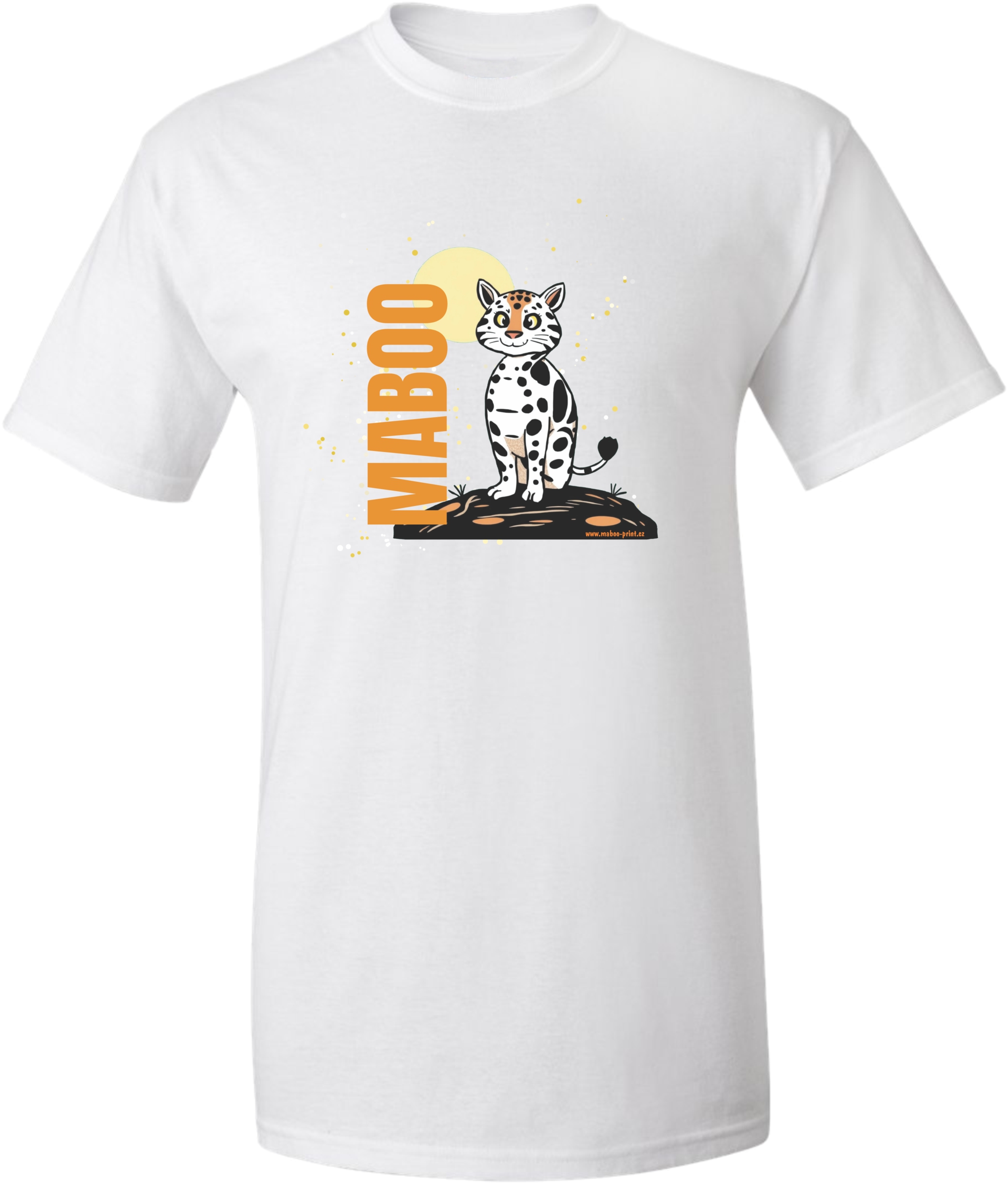 Unisex tričko s potiskem MABOO tygřík2