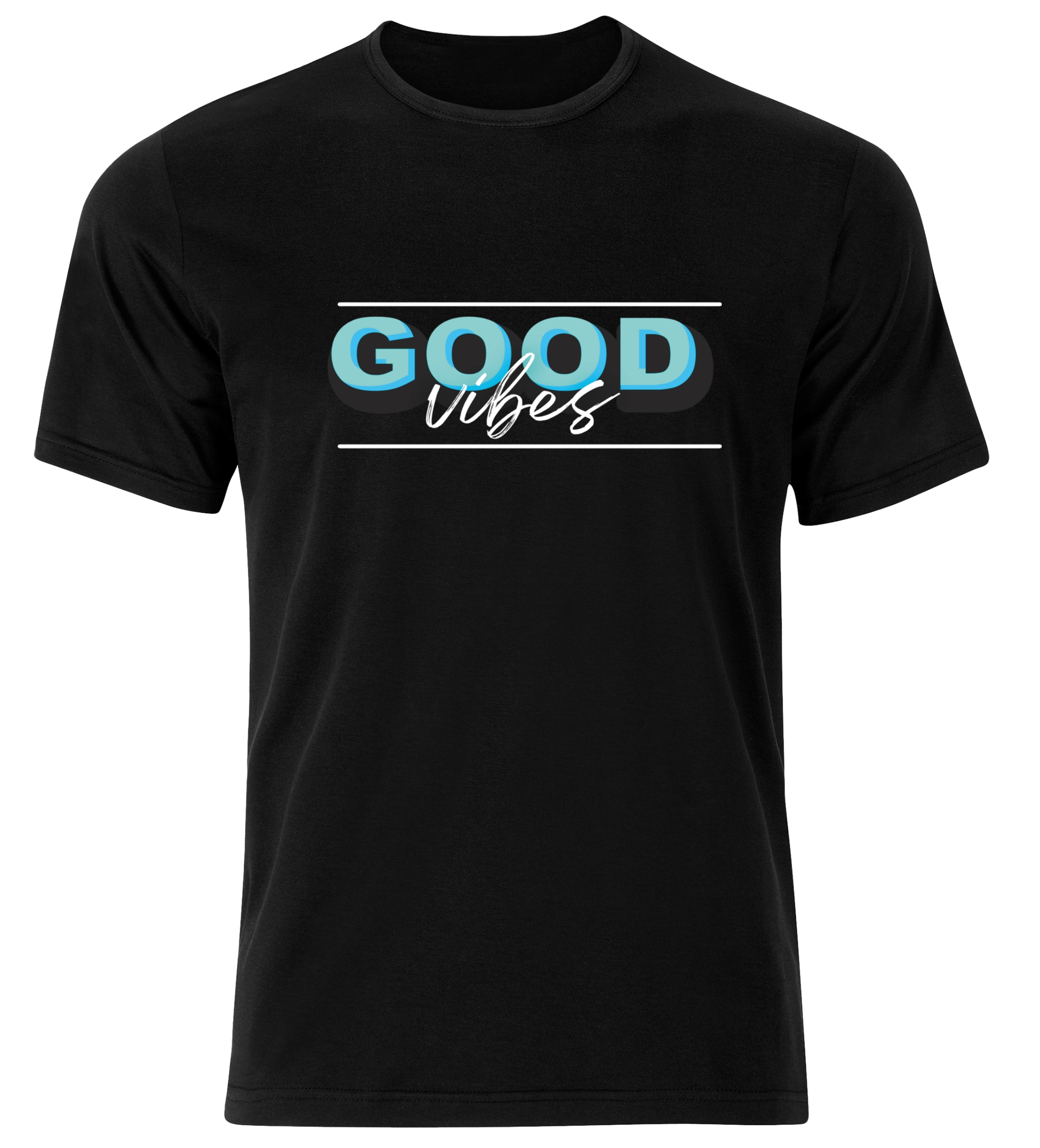 Unisex tričko s nápisem Good Vibes