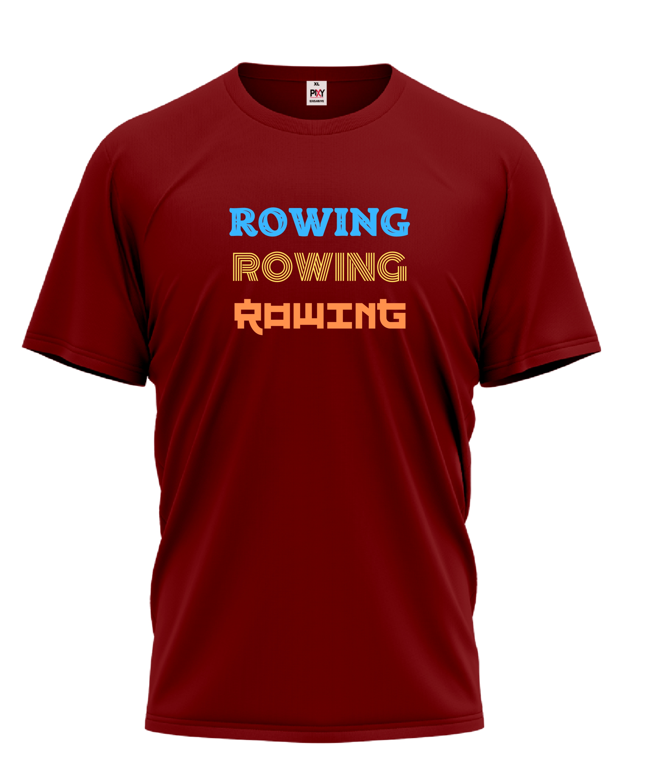 Unisex tričko s nápisem ROWING
