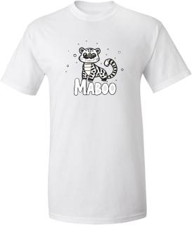 Unisex tričko s potiskem MABOO tygřík1